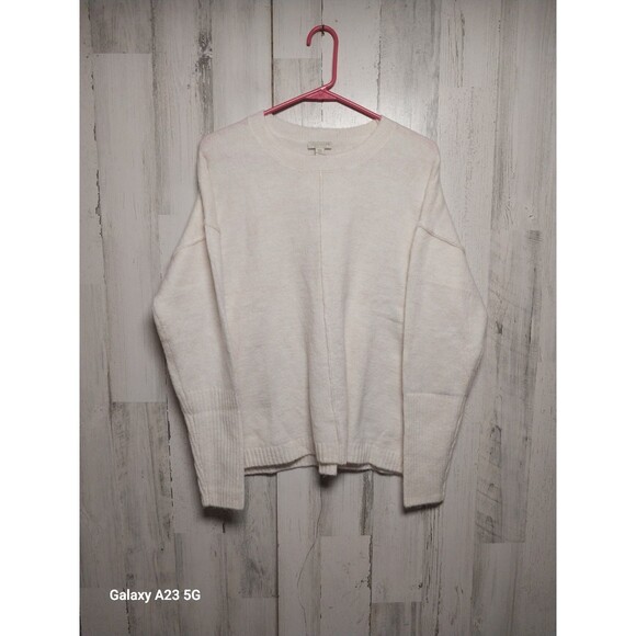 Legendary Outfitters Women's Soft and Cozy Crewneck Sweater, Heather Cream,  M - Picture 1 of 9